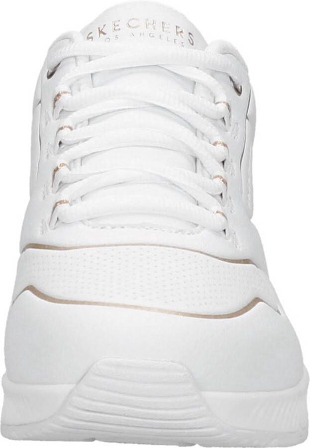 Skechers Uno 2 Golden Trim Sneakers Laag Wit