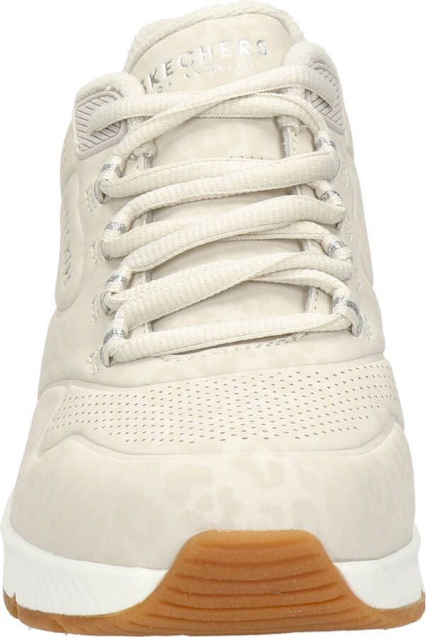 Skechers Uno 2 In-Kat-Neato Dames Sneakers Gebroken Wit