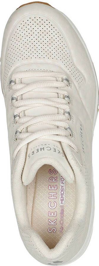 Skechers Uno 2 In-Kat-Neato Dames Sneakers Wit