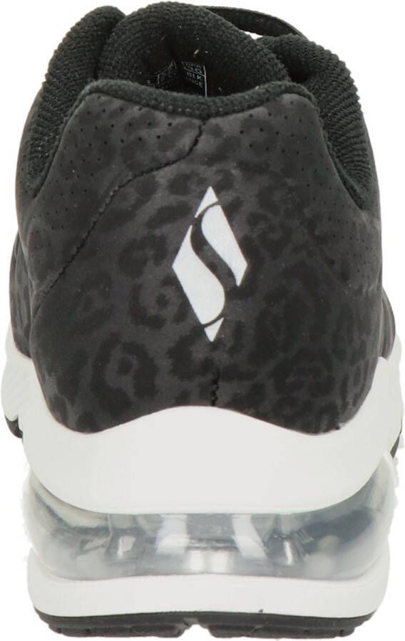 Skechers Uno 2 In-Kat-Neato Dames Sneakers Zwart