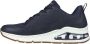 Skechers Uno 2 Vacationer blauw sneakers heren (232346 NVY) - Thumbnail 5