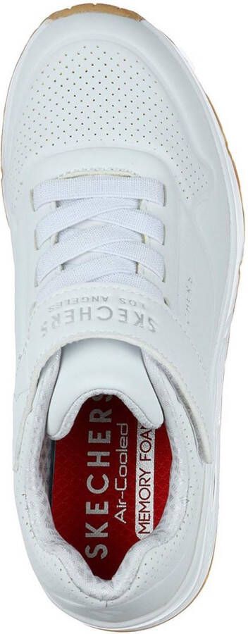 Skechers Uno-Air Blitz Jongens Sneakers Wit