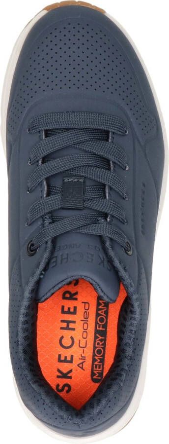 Skechers Uno Air Blitz sneakers blauw Synthetisch