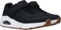 Skechers Sneakers Zwart Synthetisch 090206 Kunstleer - Thumbnail 6