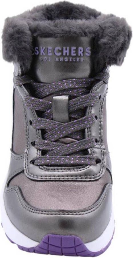 Skechers Uno Cozy On Air Meisjes Sneakers Gunmetal