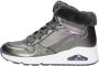 Skechers Uno Cozy On Air Meisjes Sneakers Gunmetal - Thumbnail 7