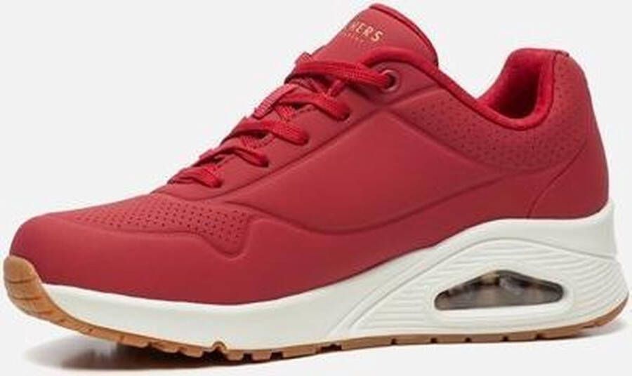 Skechers Uno Stand On Air sneakers rood - Foto 3