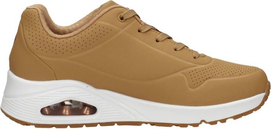 Skechers Uno Dames Sneakers Bruin