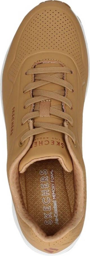 Skechers Uno Dames Sneakers Bruin