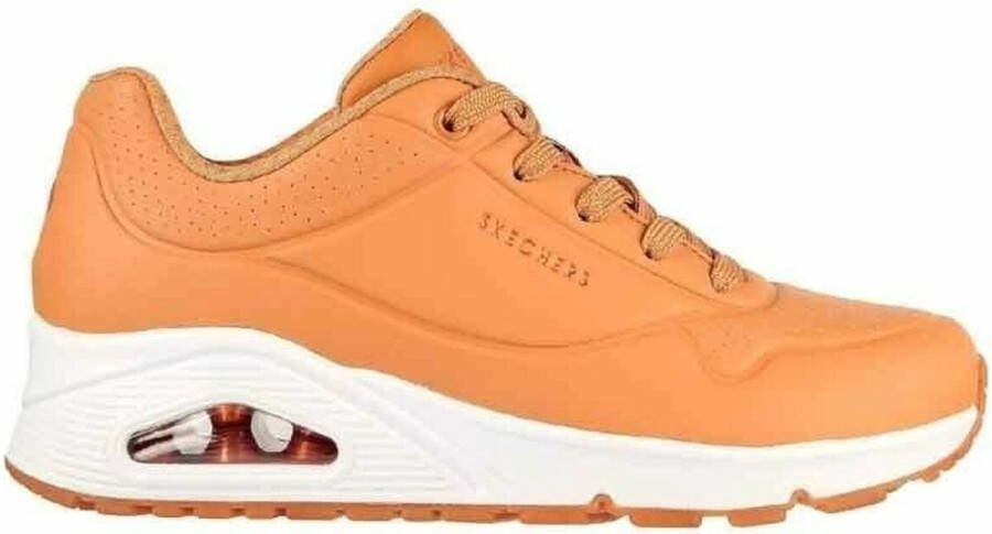 Skechers Uno Dames Sneakers Bruin