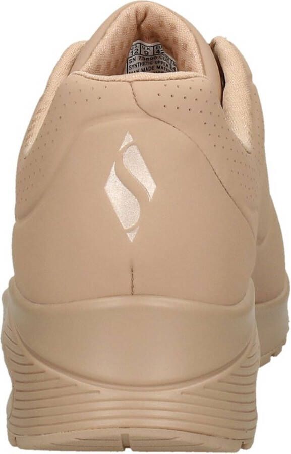 Skechers UNO Dames Sneakers Zand Beige