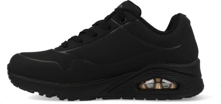 Skechers UNO Dames Sneakers Zwart