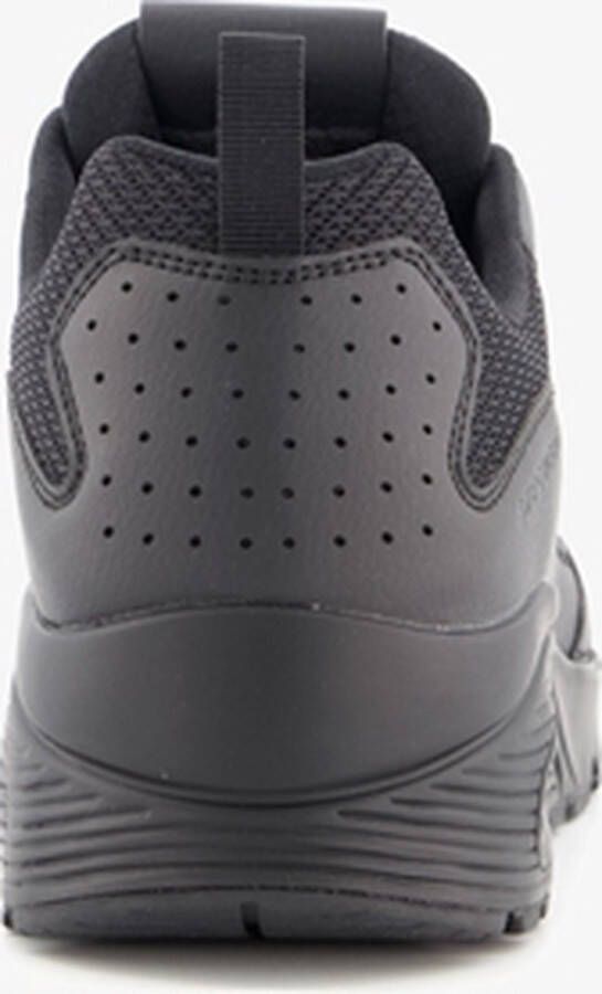 Skechers Uno Fastime Heren Sneakers Schoenen Zwart 237016-BBK - Foto 14