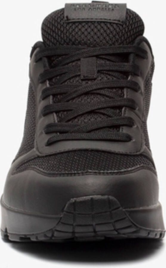 Skechers Uno Fastime Heren Sneakers Schoenen Zwart 237016-BBK - Foto 12