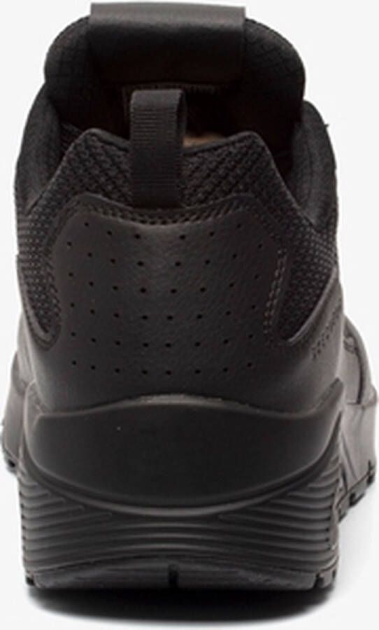 Skechers Uno Fastime Heren Sneakers Schoenen Zwart 237016-BBK - Foto 13