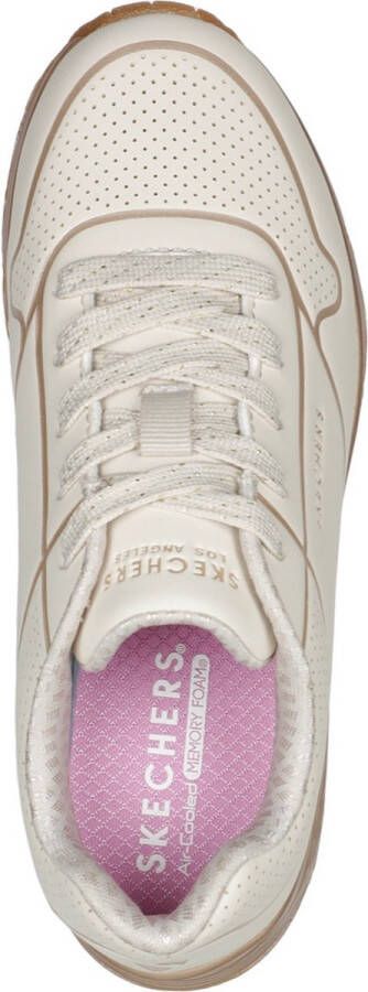 Skechers Uno Gen1-Cool Heels Meisjes Sneakers Beige