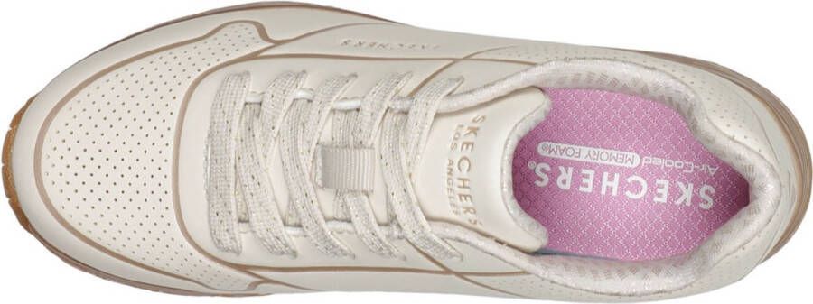 Skechers Uno Gen1-Cool Heels Meisjes Sneakers Beige