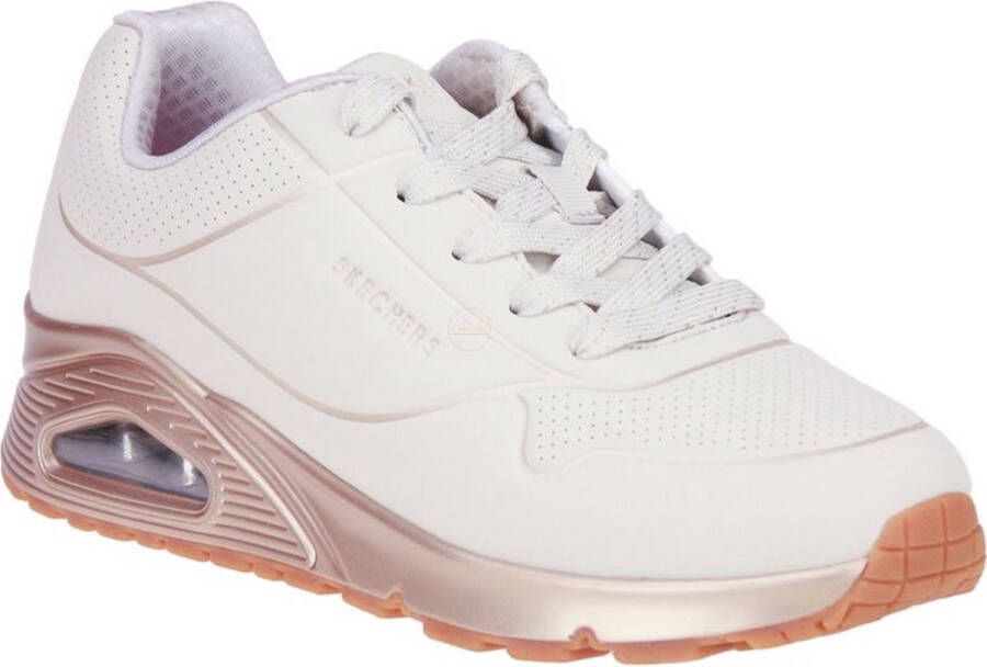 Skechers Uno Gen1-Cool Heels Meisjes Sneakers Beige