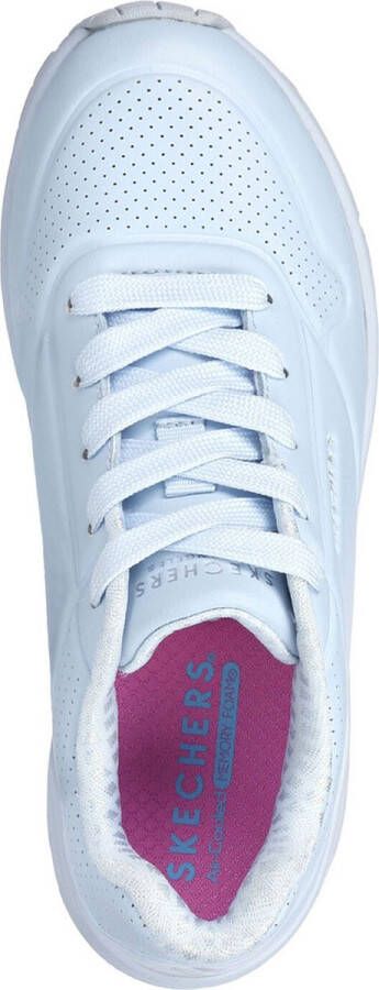 Skechers Uno Gen1 Frosty Kicks Meisjes Sneakers Lichtblauw