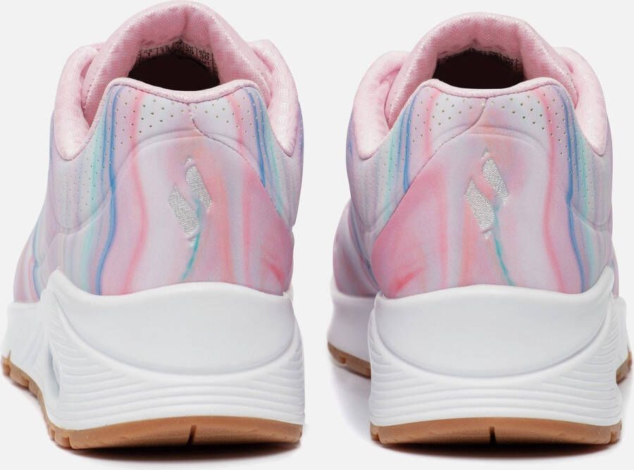 Skechers Uno Gen1 Marble Sweetheart Meisjes Sneakers Roze Multicolour