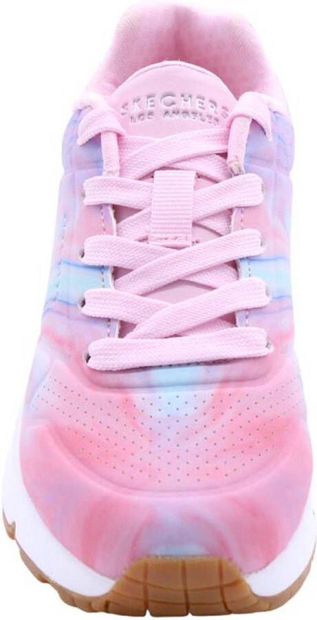 Skechers Uno Gen1 Marble Sweetheart Meisjes Sneakers Roze Multicolour