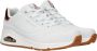 Skechers Sneakers Uno vrijetijdsschoen lage schoen veterschoen met metallic-inzet - Thumbnail 11
