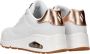 Skechers Sneakers Uno vrijetijdsschoen lage schoen veterschoen met metallic-inzet - Thumbnail 14