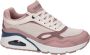 Skechers Uno Heel Hints Sneakers Laag Roze - Thumbnail 6