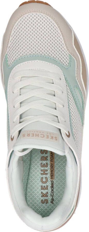 Skechers Uno Heel Hints Sneakers Laag Wit