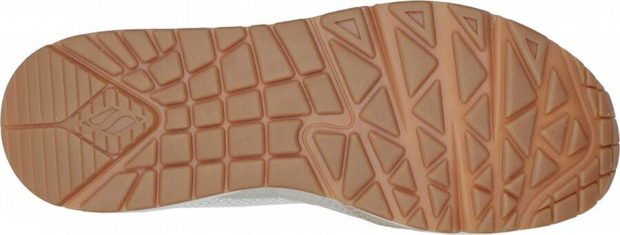 Skechers Uno Heel Hints Sneakers Laag Wit