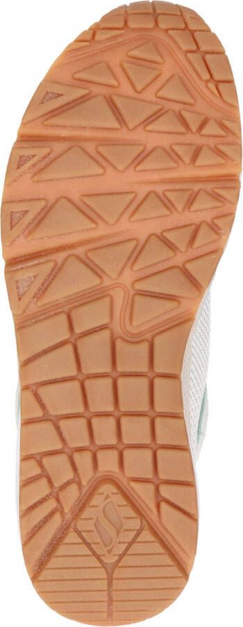 Skechers Uno Heel Hints Sneakers Laag Wit