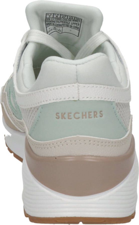 Skechers Uno Heel Hints Sneakers Laag Wit