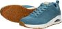 Skechers Uno Stand On Air sneakers blauw Suede Heren - Thumbnail 5