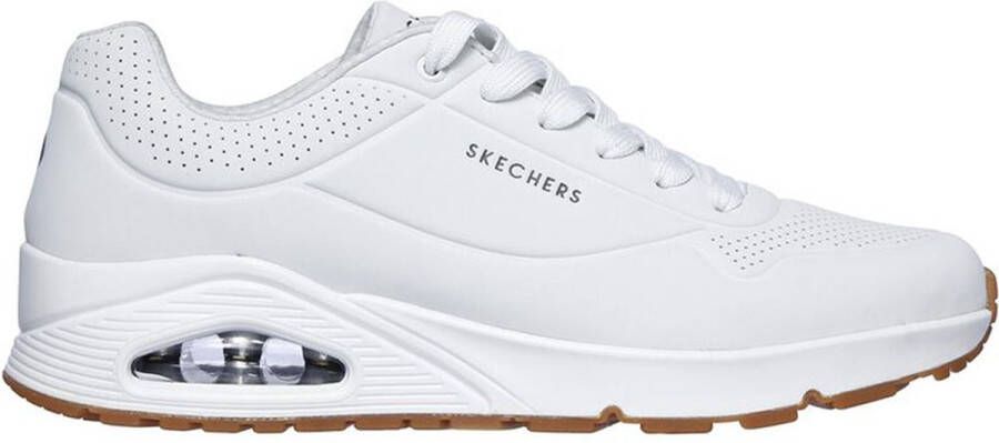 Skechers Uno Heren Sneakers 52458-w Kleur Wit