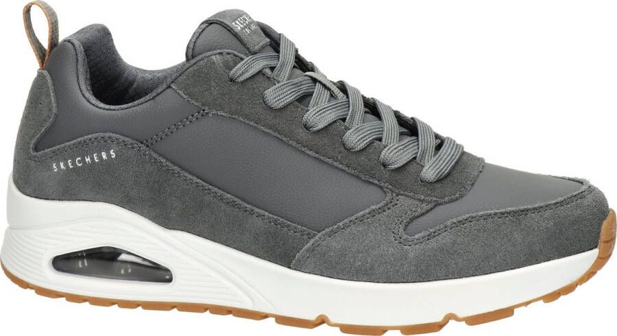 Skechers Uno Heren Sneakers 52468-char Kleur Grijs