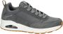 Skechers Heren Sport Casual UNO STAND ON AIR Sneakers Heren 52458 STN grijs - Thumbnail 14