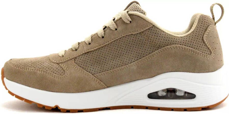 Skechers Uno Heren Sneakers Bruin