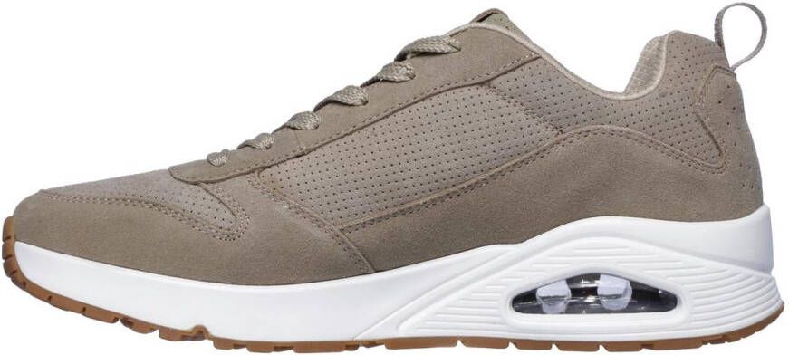 Skechers Uno Heren Sneakers Bruin