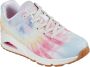Skechers Lage Sneakers Uno-Hyped Hippie 155362-WMLT White Multi - Thumbnail 42