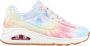 Skechers Lage Sneakers Uno-Hyped Hippie 155362-WMLT White Multi - Thumbnail 43