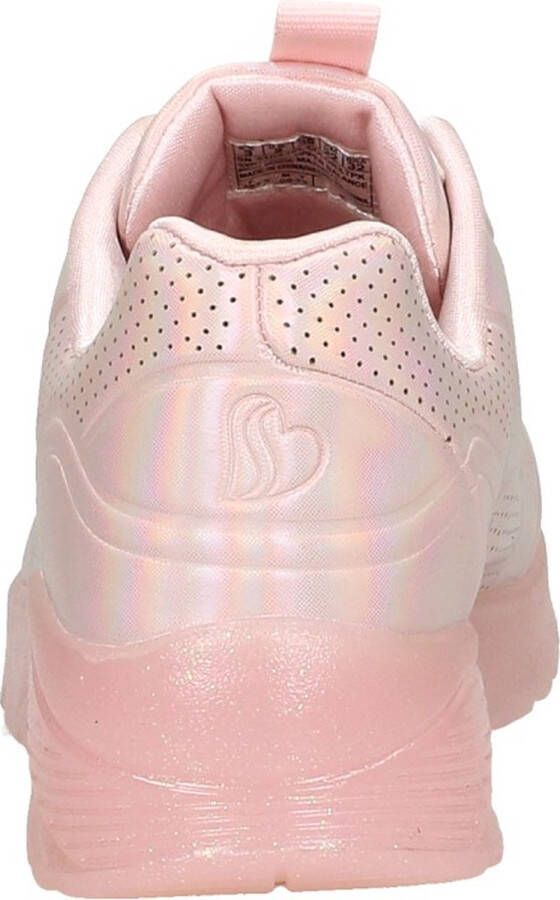 Skechers Uno Ice Sneakers Roze Synthetisch Dames