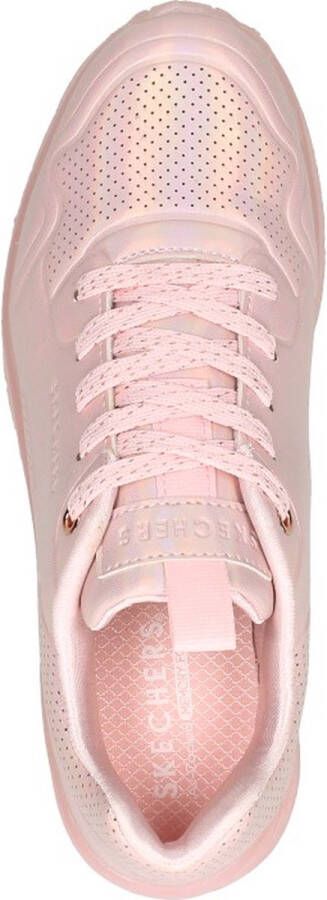 Skechers Uno Ice Sneakers Roze Synthetisch Dames