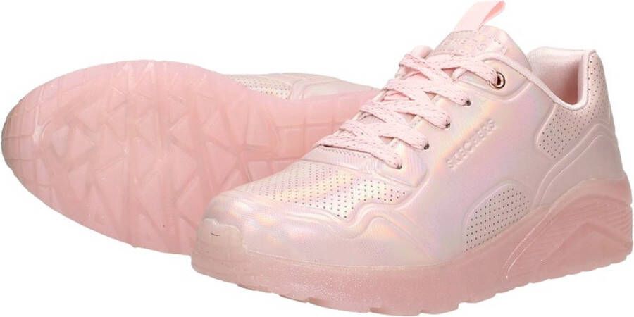 Skechers Uno Ice Sneakers Roze Synthetisch Dames