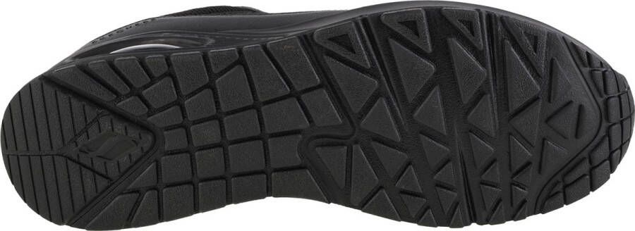 Skechers Uno Inside Matters dames sneakers airzool Zwart Extra comfort Memory Foam