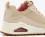 Skechers Uno Inside Matters dames sneakers Beige Extra comfort Memory Foam - Thumbnail 2