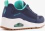 Skechers Uno Inside Matters dames sneakers blauw Extra comfort Memory Foam - Thumbnail 5