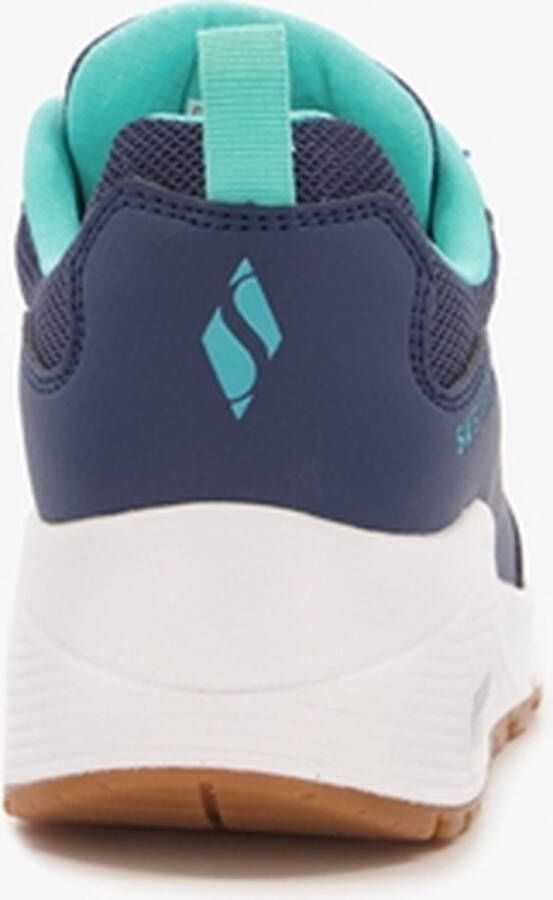 Skechers Uno Inside Matters dames sneakers blauw Extra comfort Memory Foam