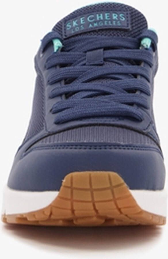 Skechers Uno Inside Matters dames sneakers blauw Extra comfort Memory Foam
