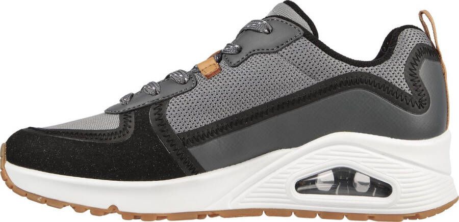 Skechers Uno Layover Dames Sneakers Black