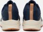 Skechers Uno Layover Sneakers blauw Textiel Heren - Thumbnail 5
